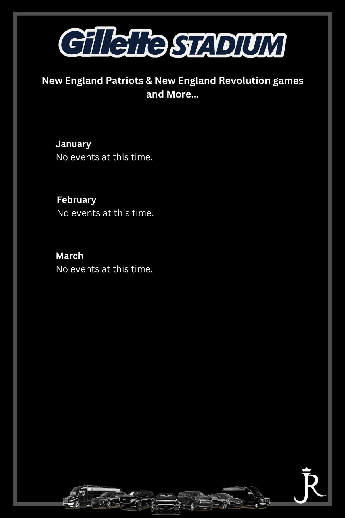 Gillette Stadium Events