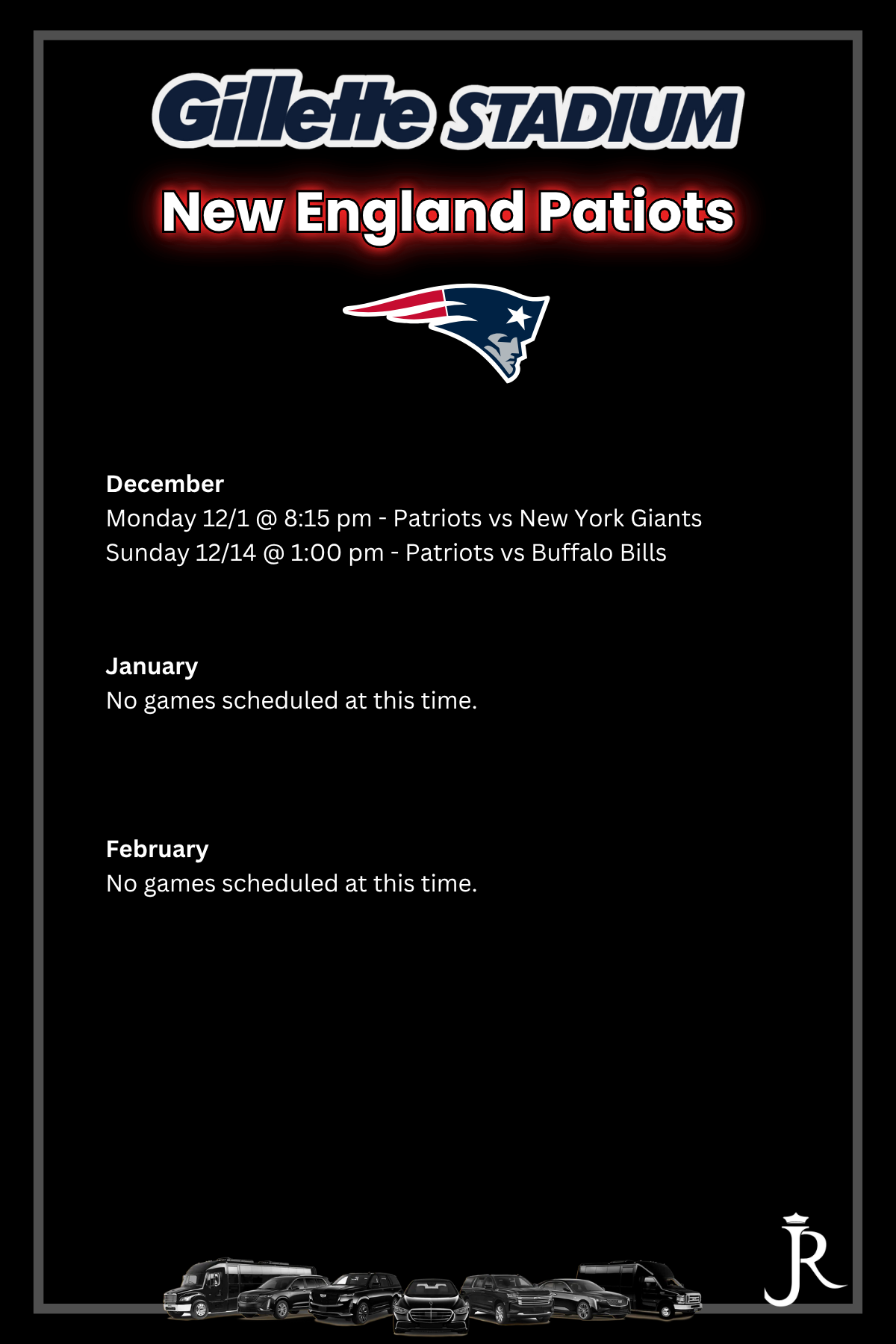 Gillette Stadium Events