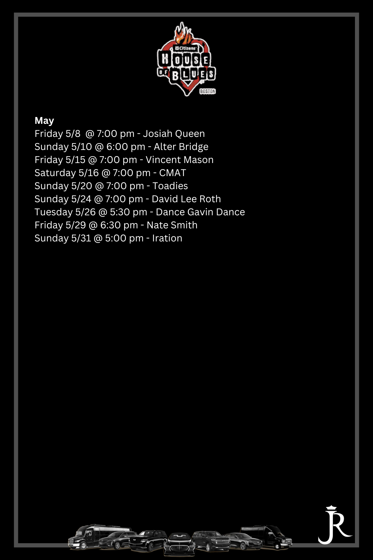 House of Blues Events