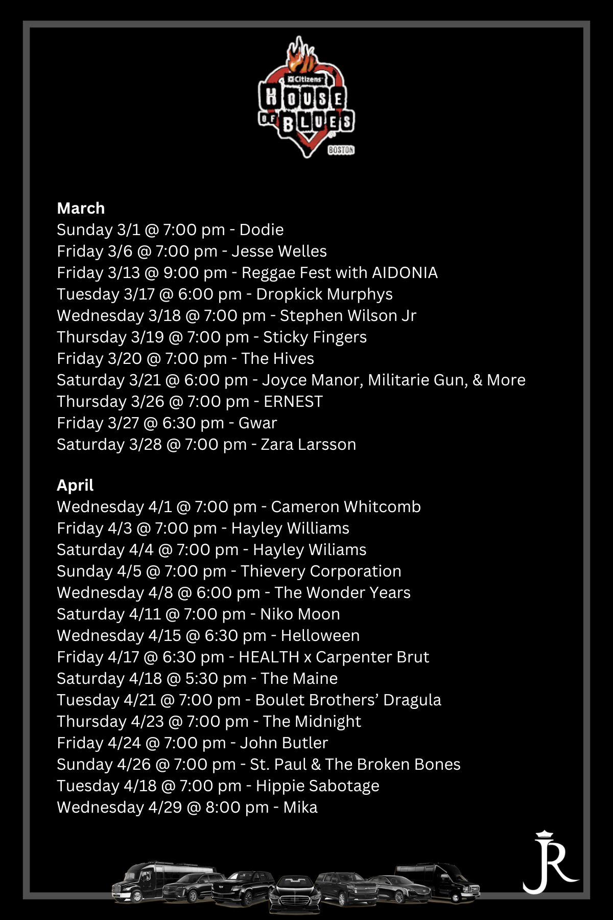 House of Blues Events