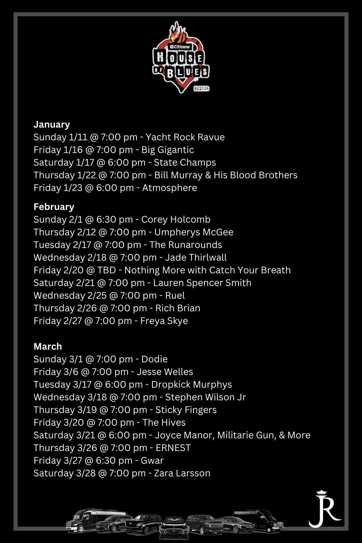 House of Blues Events