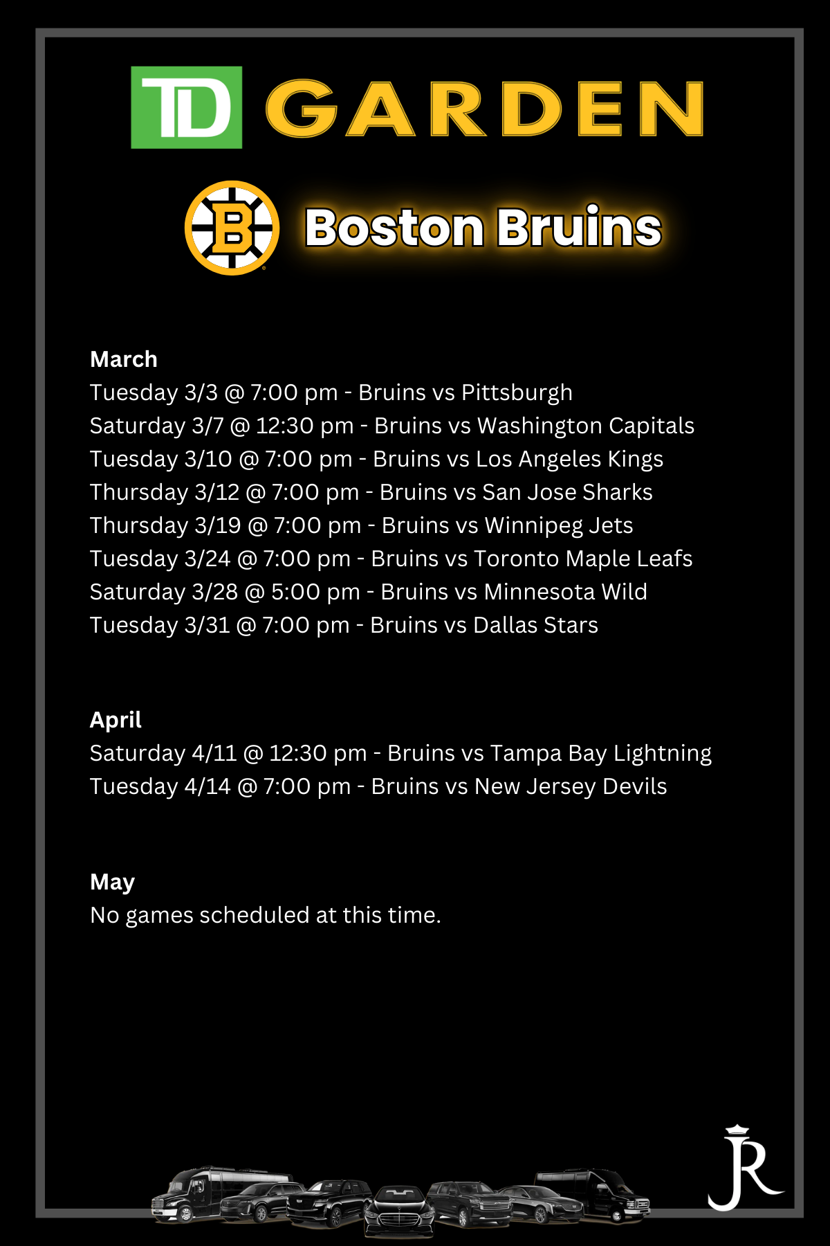 TD Garden Events