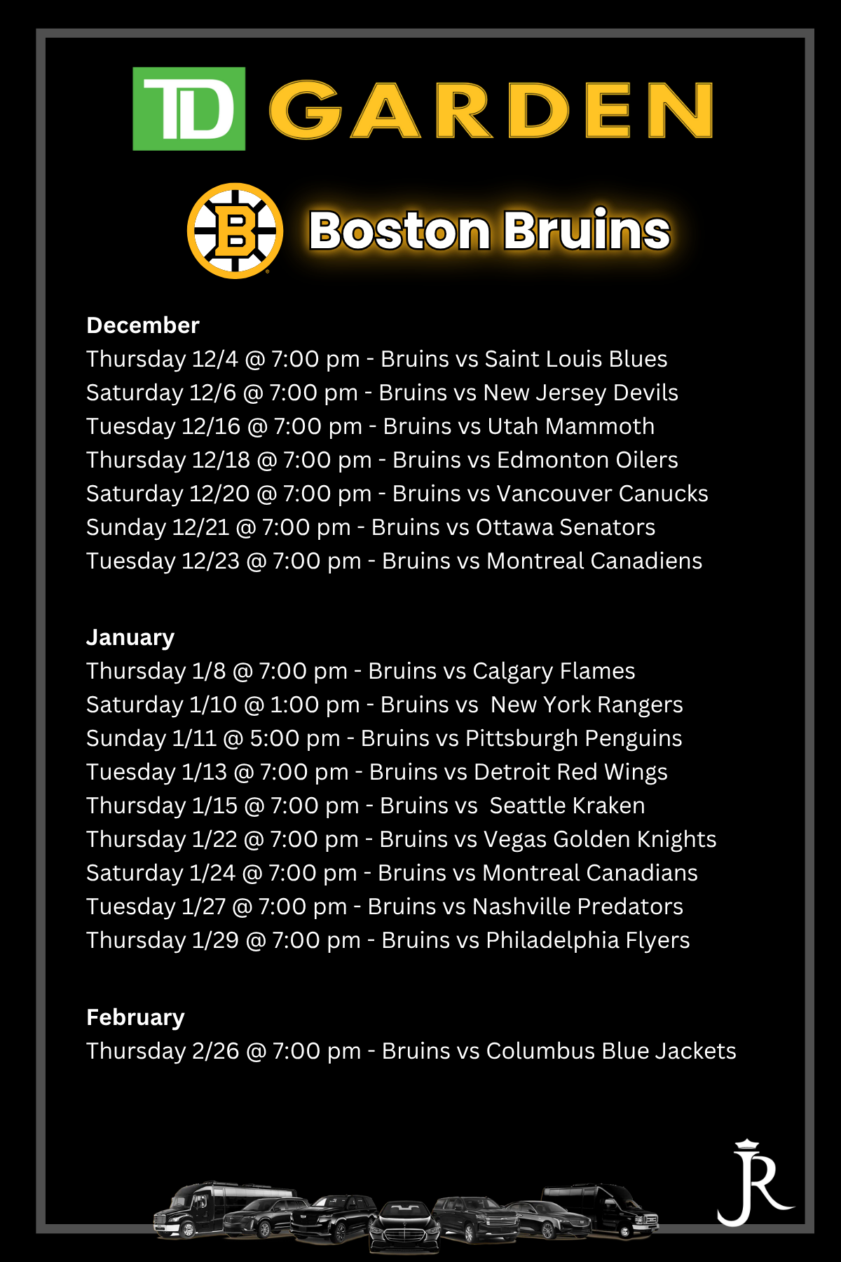 TD Garden Events
