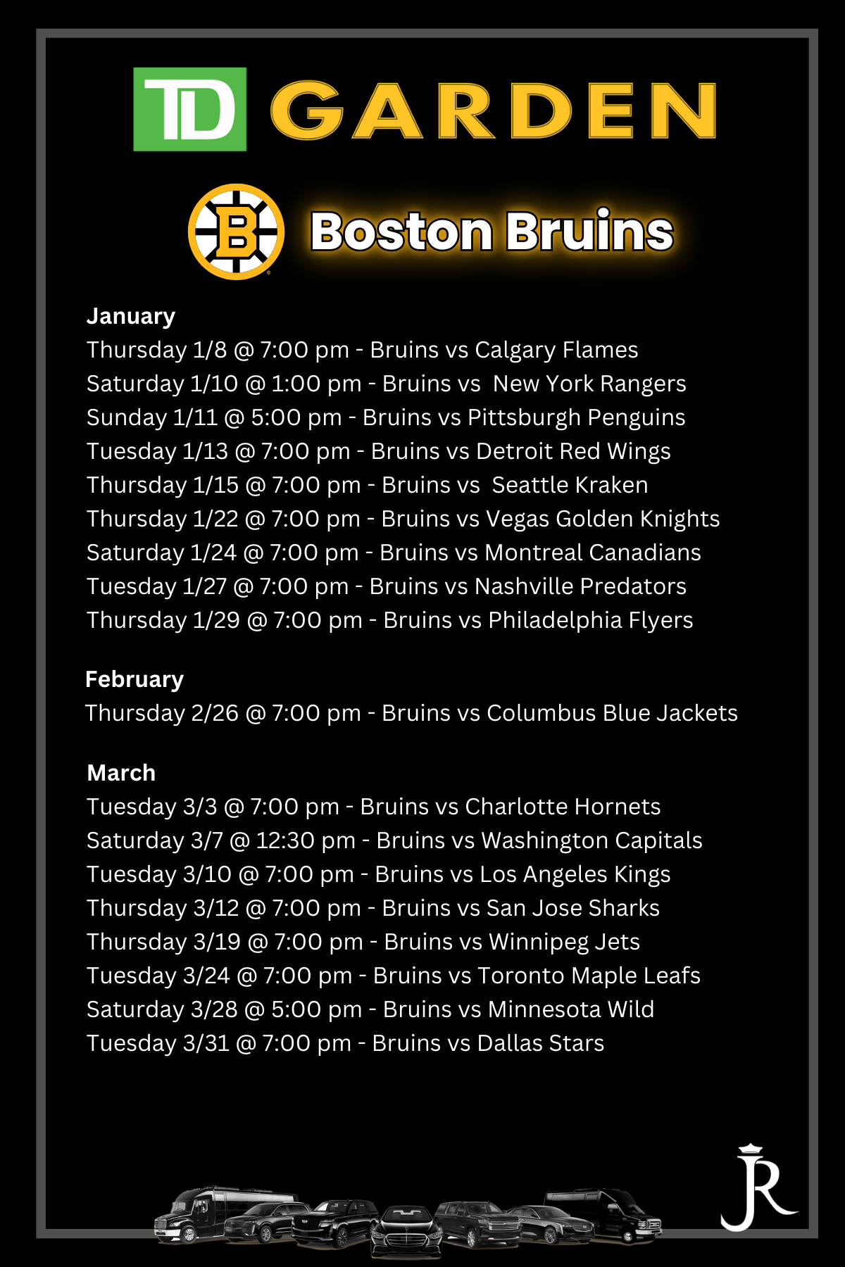TD Garden Events