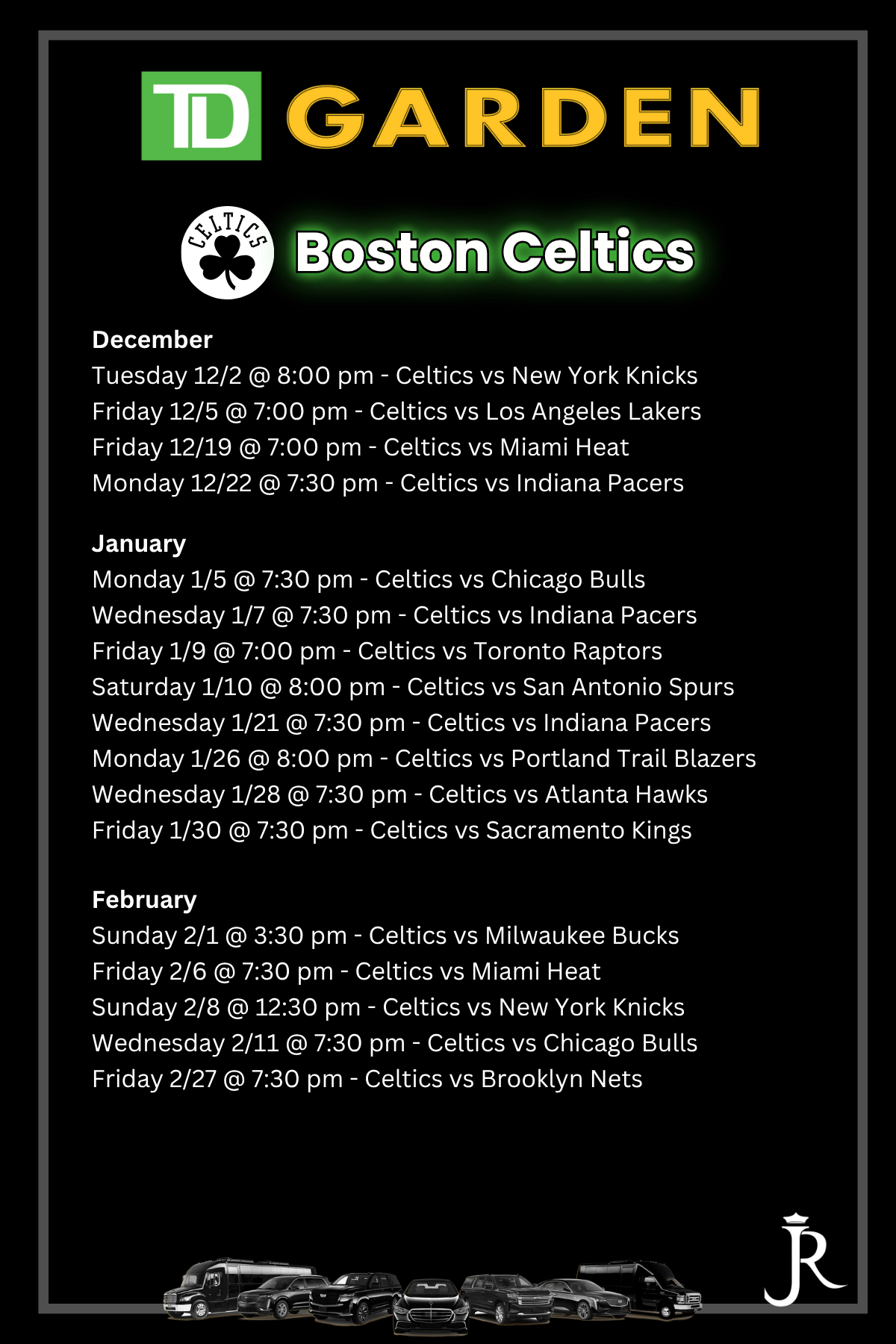 TD Garden Events