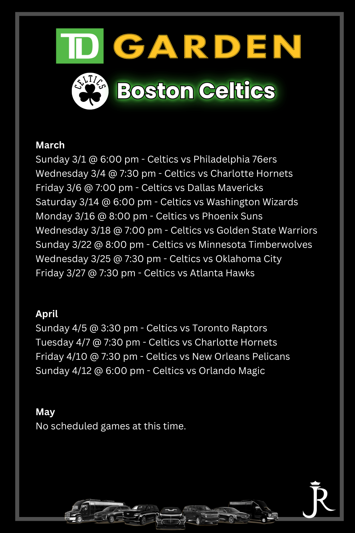 TD Garden Events