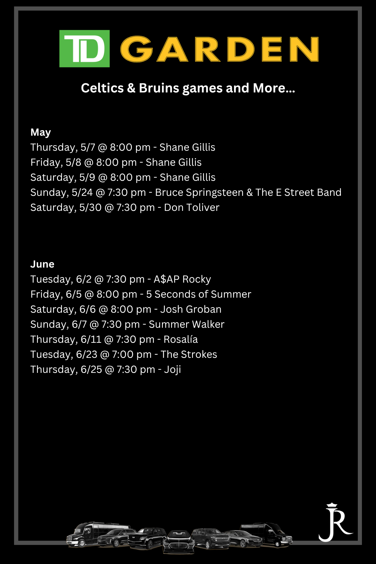 TD Garden Events