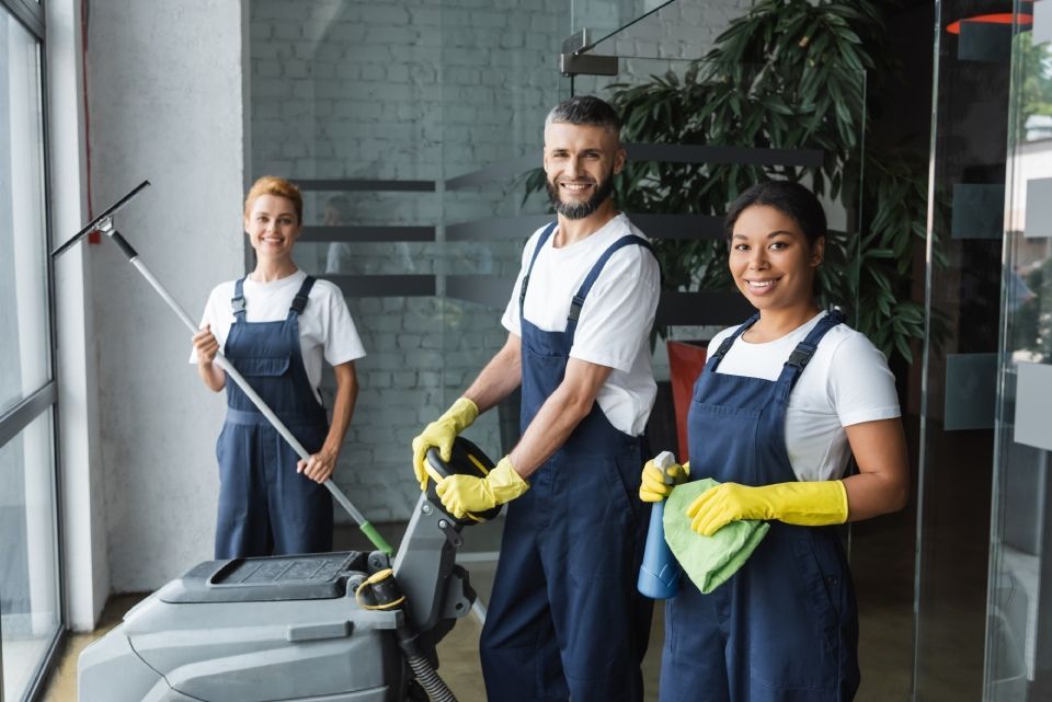Staff per servizi di pulizia