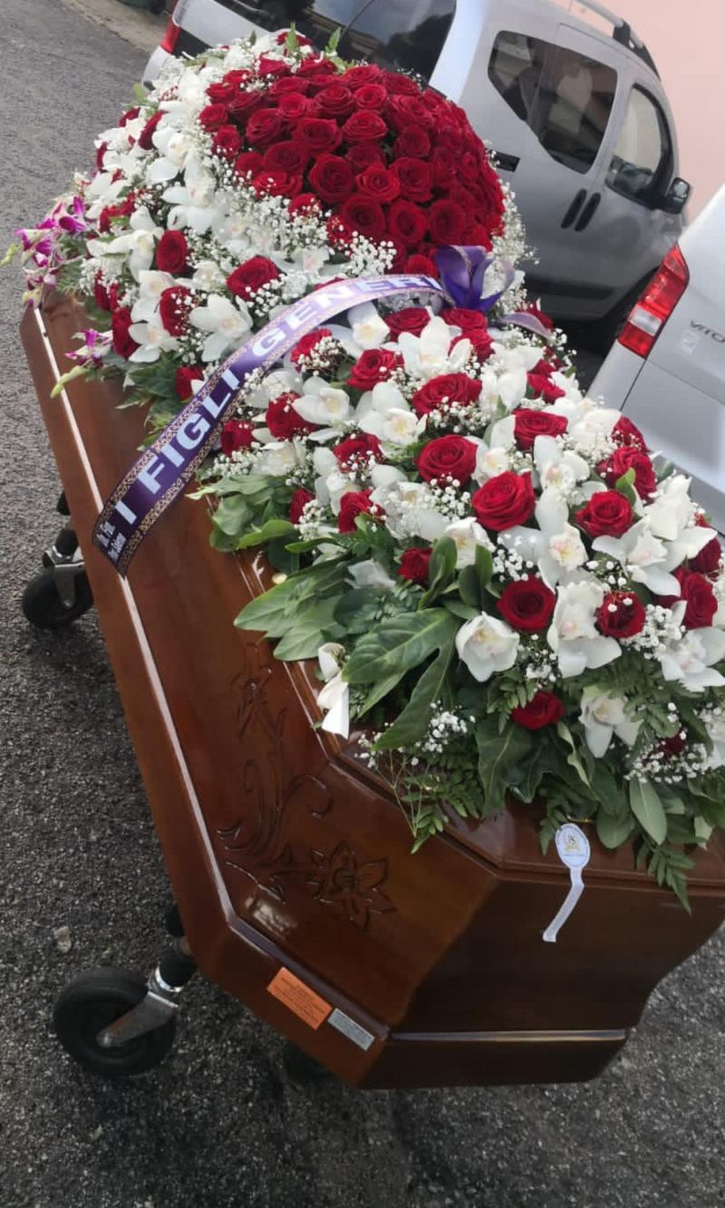 Copribara con fiori e cuore