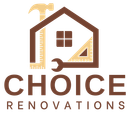 A logo for Choice Renovations LLC