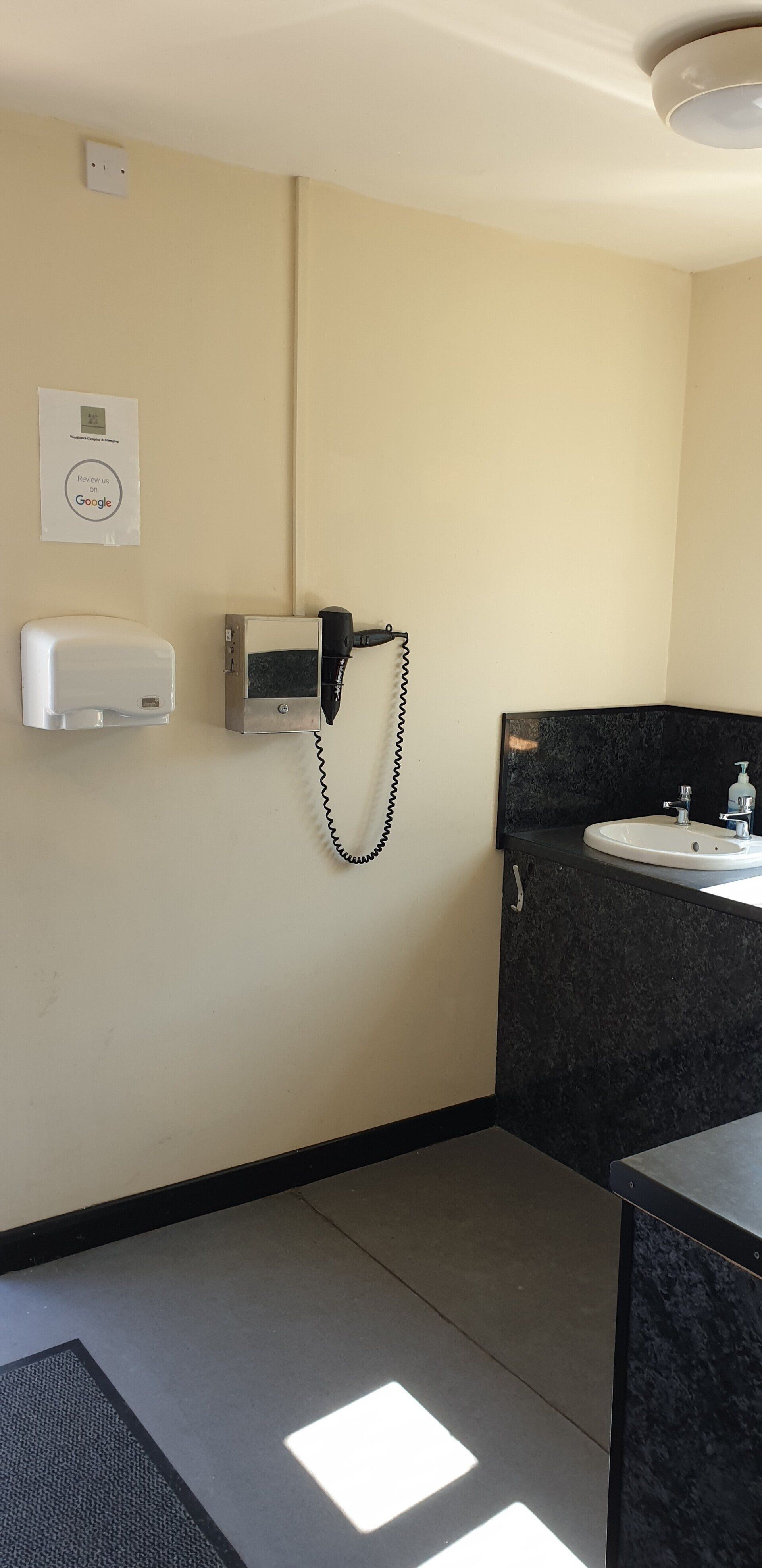 Shower block facilities