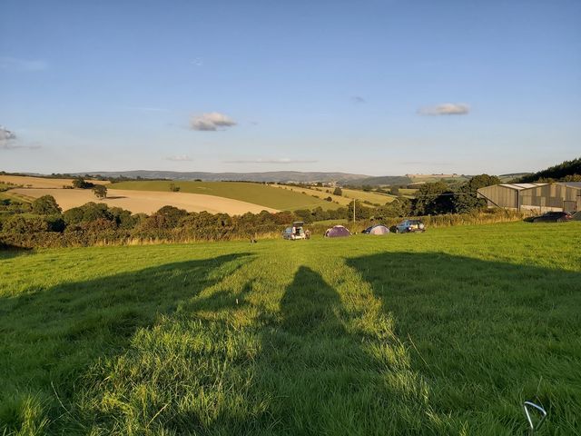 View from the campsite