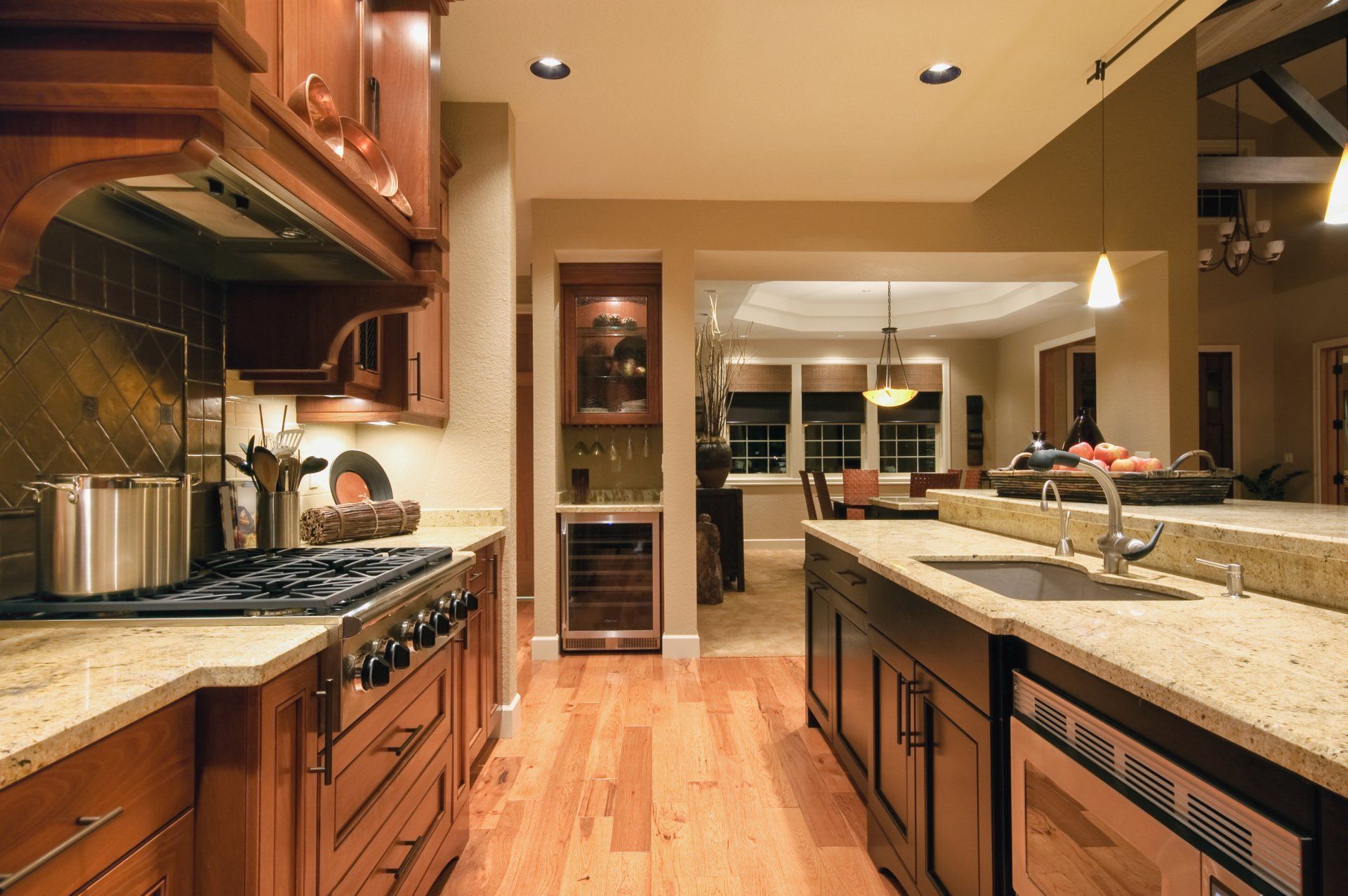 Kitchen Cabinets — Custom Wood Kitchen in Lynchbrug, VA