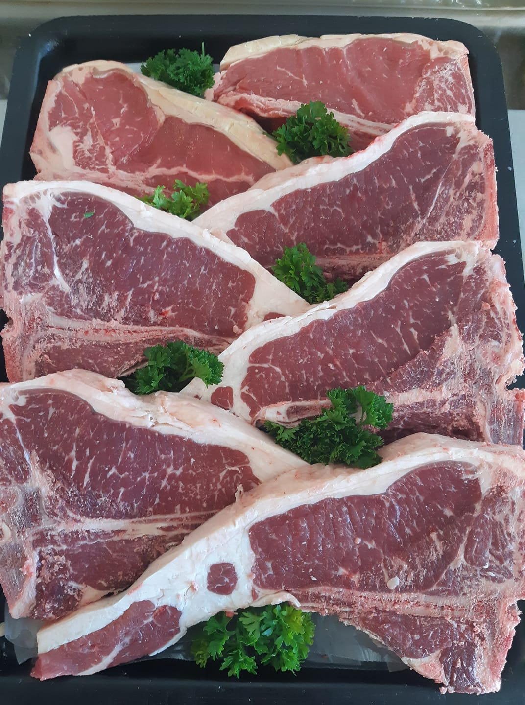 Raw Steaks Arranged in a Tray — Drovers Meats in Coffs Harbour, NSW