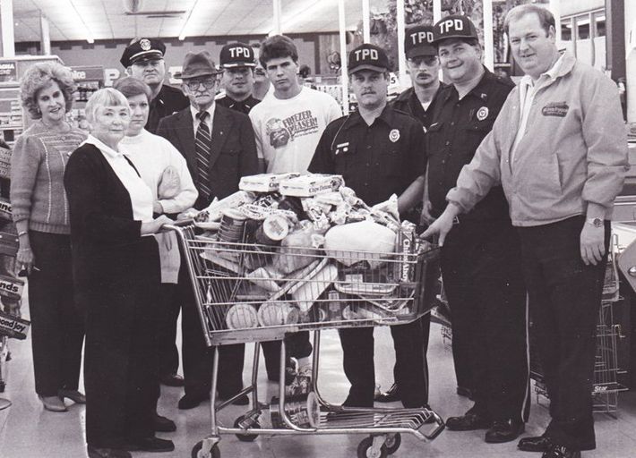 Community Fundraiser with the Tallassee Police Department in late 1980s