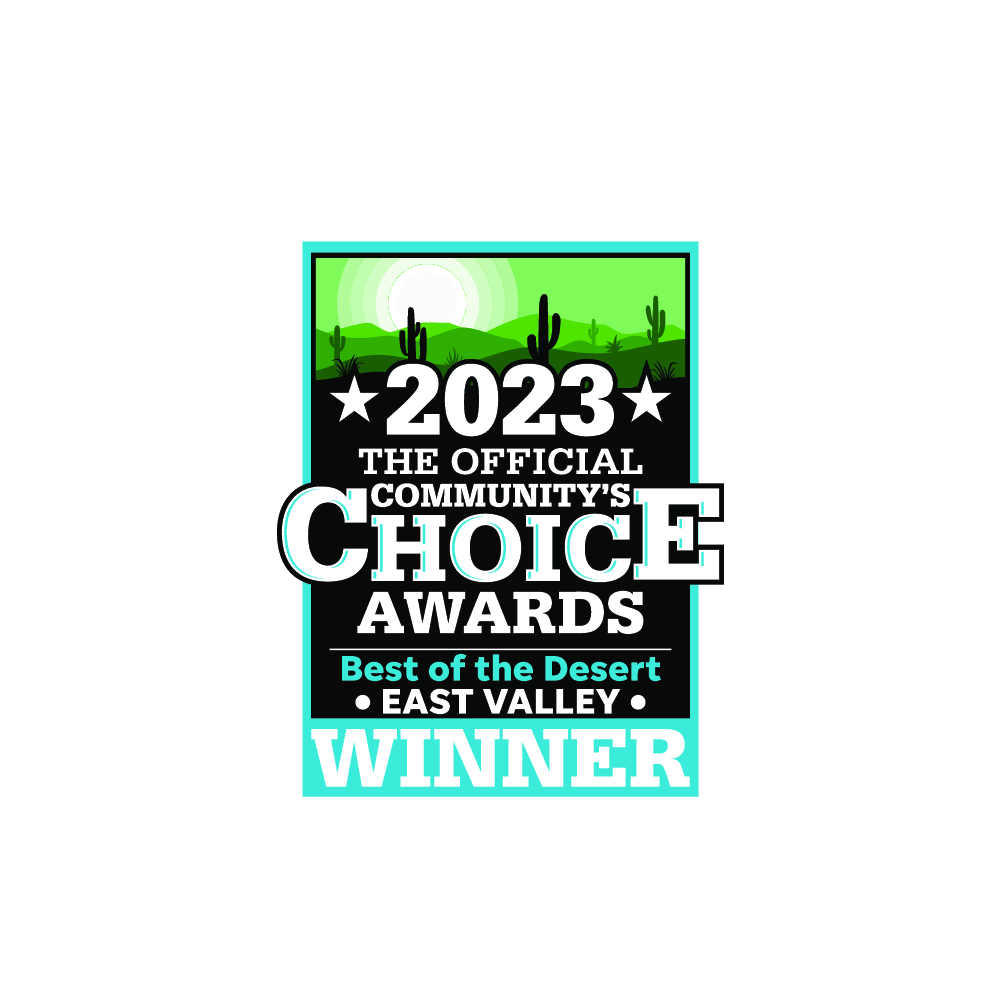 Arizona Best of the Desert 2023 East Valley Award Badge