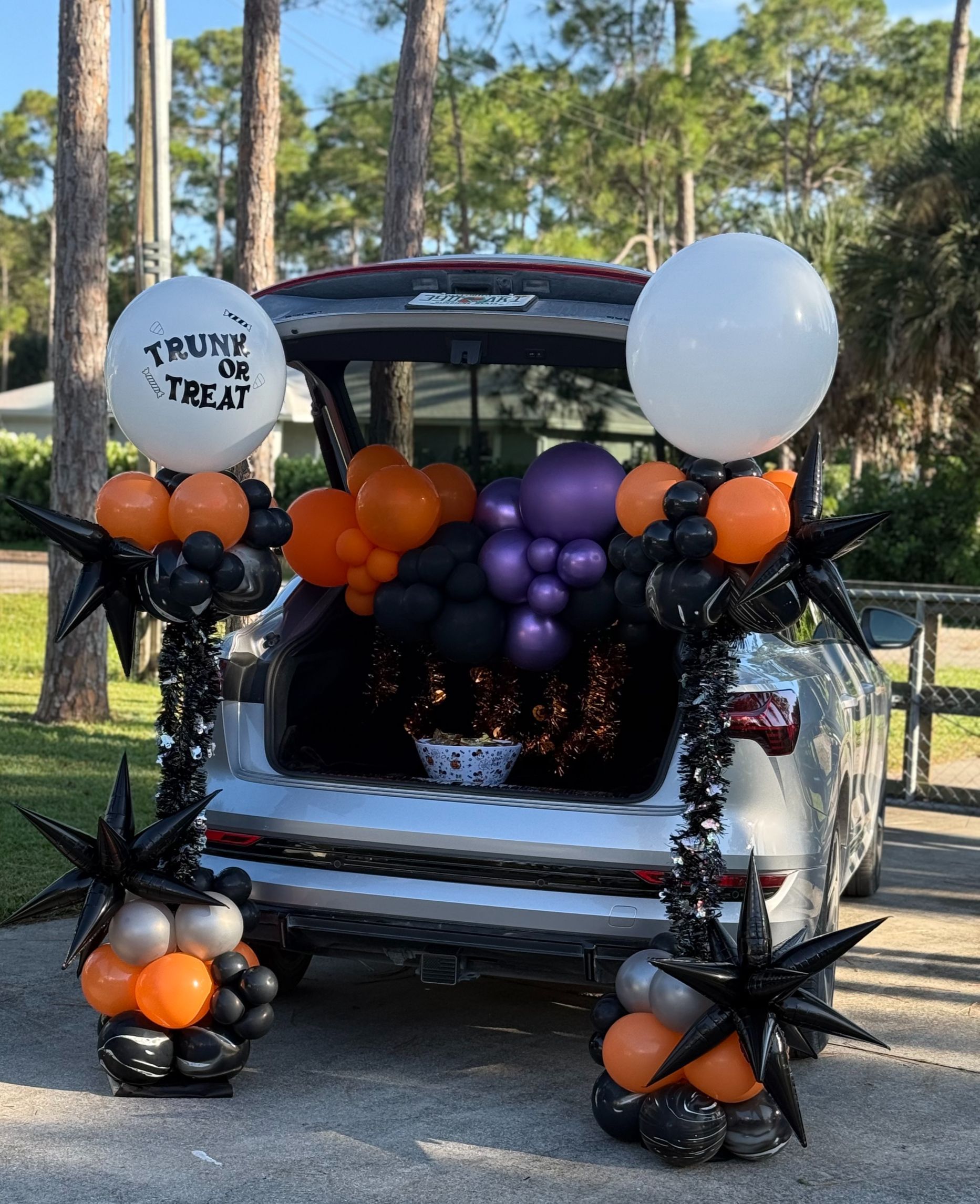 Halloween Trunk or Treat Balloons Garland  Balloons Arch