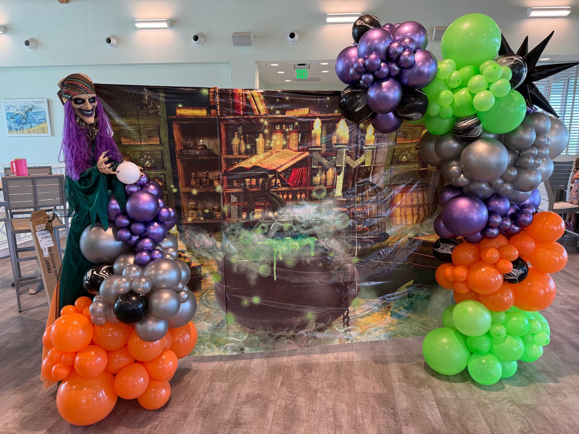 Halloween Trunk or Treat Balloons Garland  Balloons Arch