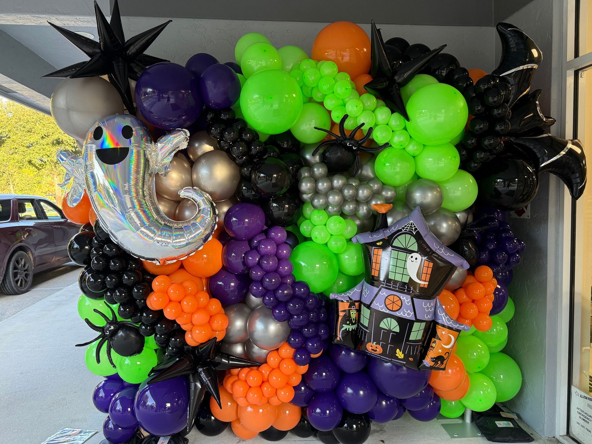Halloween Balloons Garland  Balloons Arch
