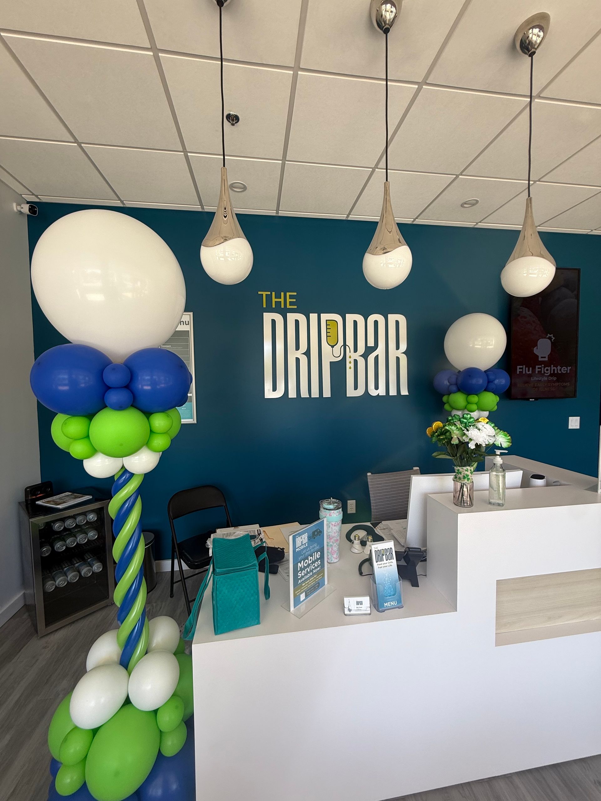 The inside of a store called the dripbar
