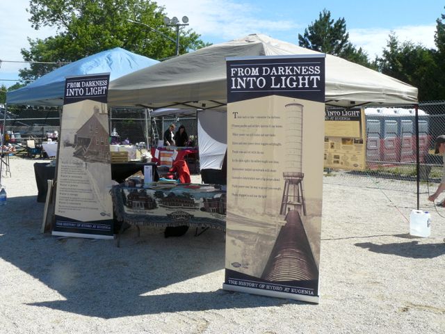 Grey Highlands Museum display at the Eugenia Gold Rush.