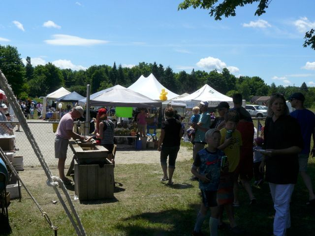 Vendor Village at Gold Rush.
