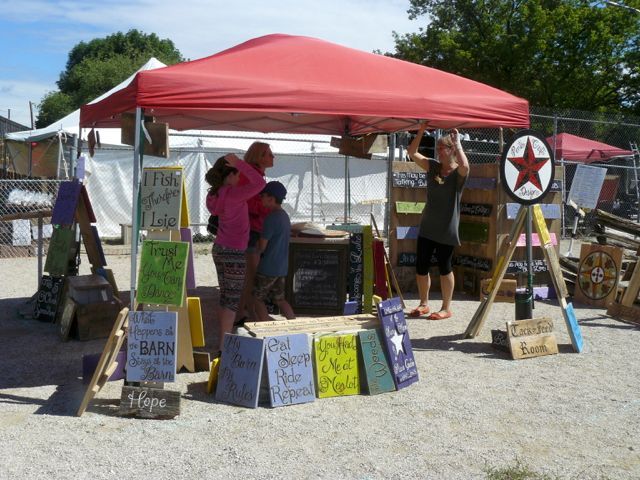 Eugenia Gold Rush vendors.