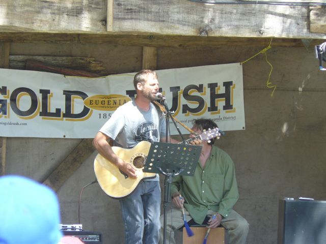 Singer at Eugenia Gold Rush.
