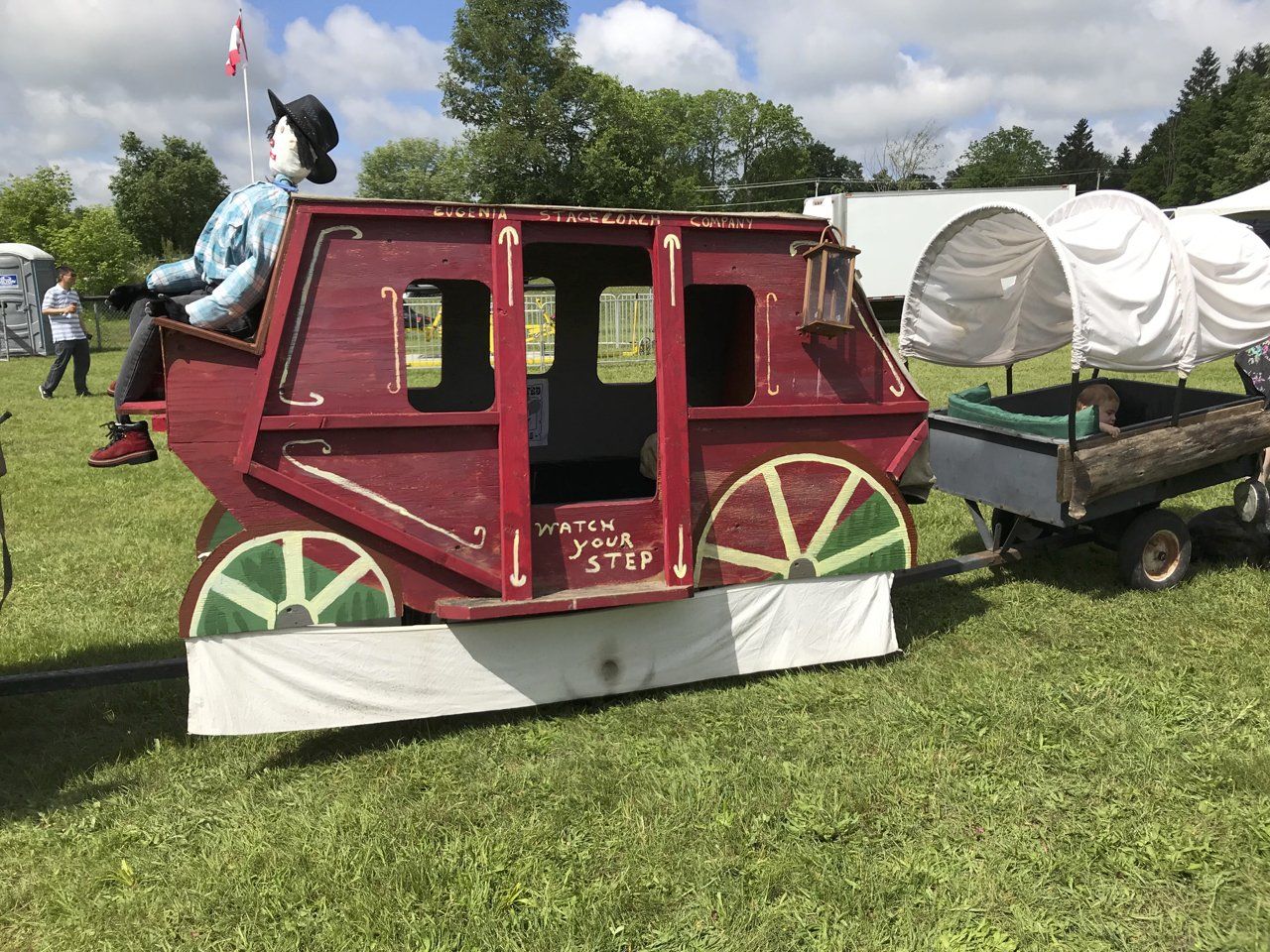 Stage coach at Eugenia Gold Rush.