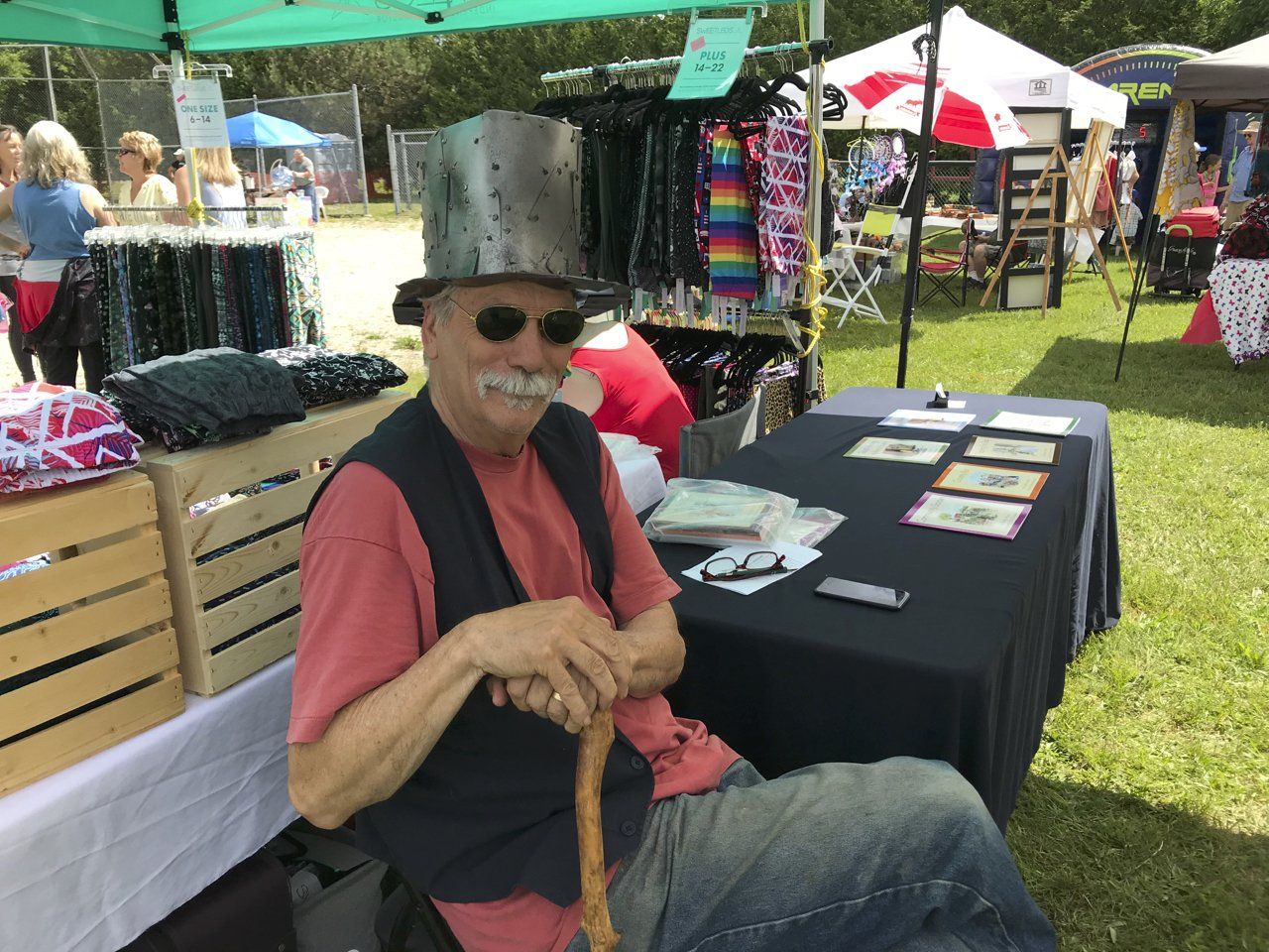 Vendors at Eugenia Gold Rush.