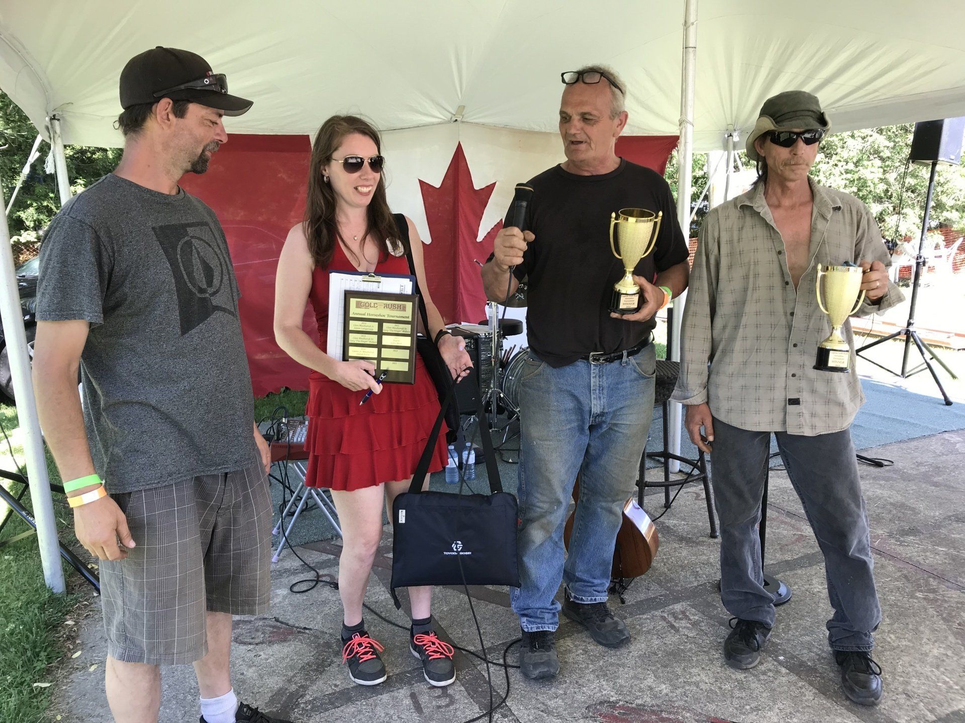 Winners at Eugenia Gold Rush.