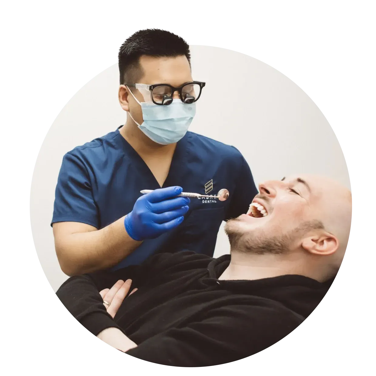 restorative care icon for dental services at Embrey Dental