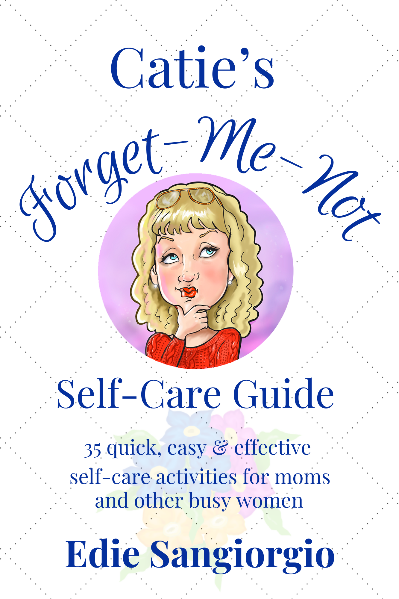 Front of Catie's Forget-Me-Not Book