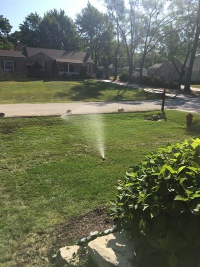 Water Sprinkler — East Hazel Crest, IL — Andrew McCann Lawn Sprinkler Company