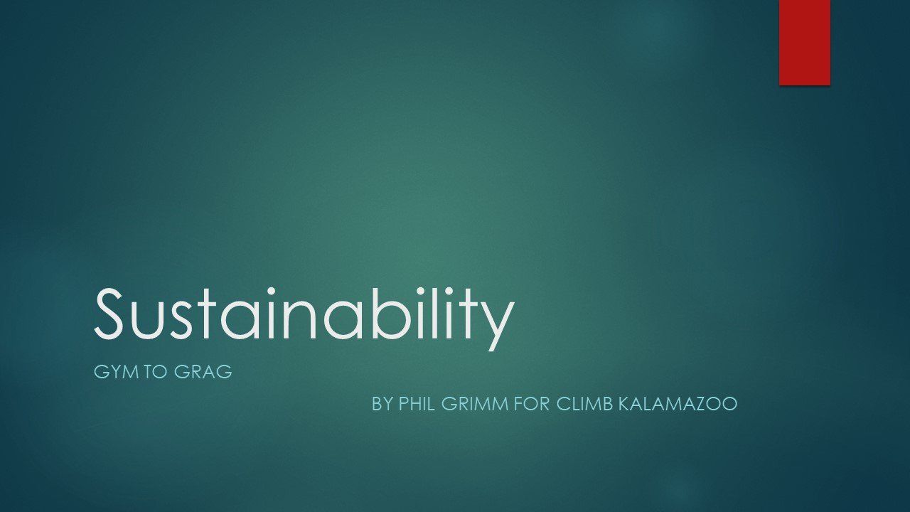 A blue background with the word sustainability on it