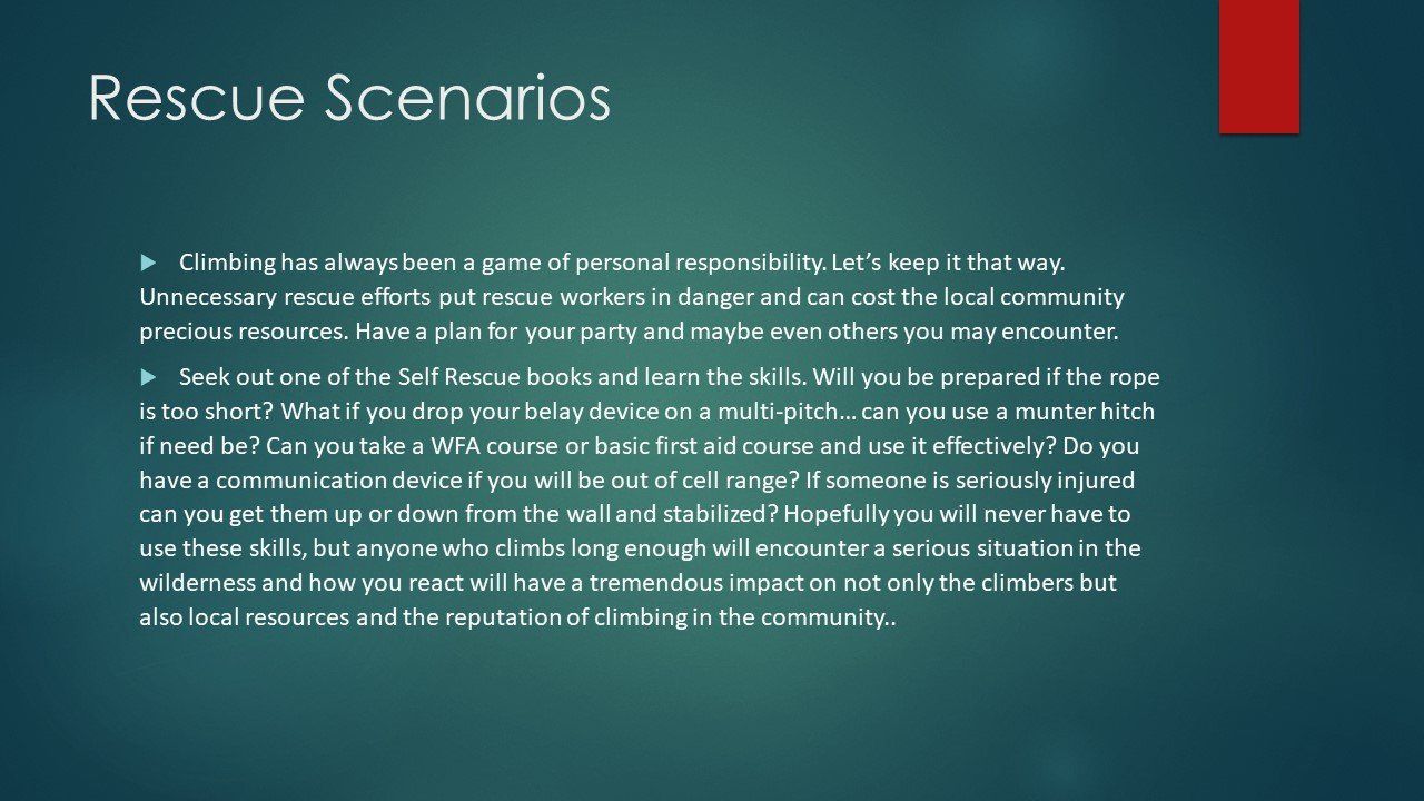 A blue background with the words rescue scenarios on it