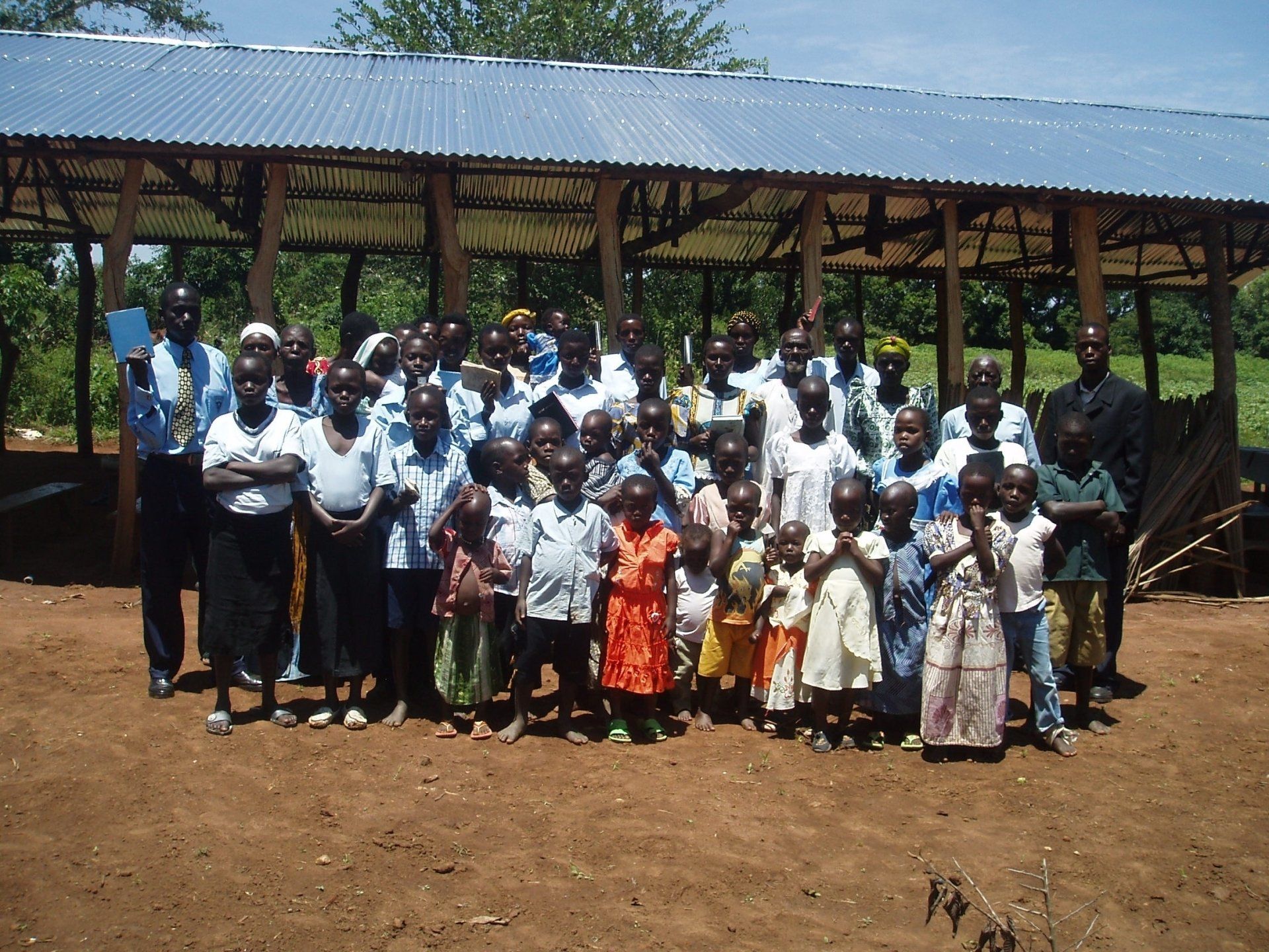 Church group in Uganda