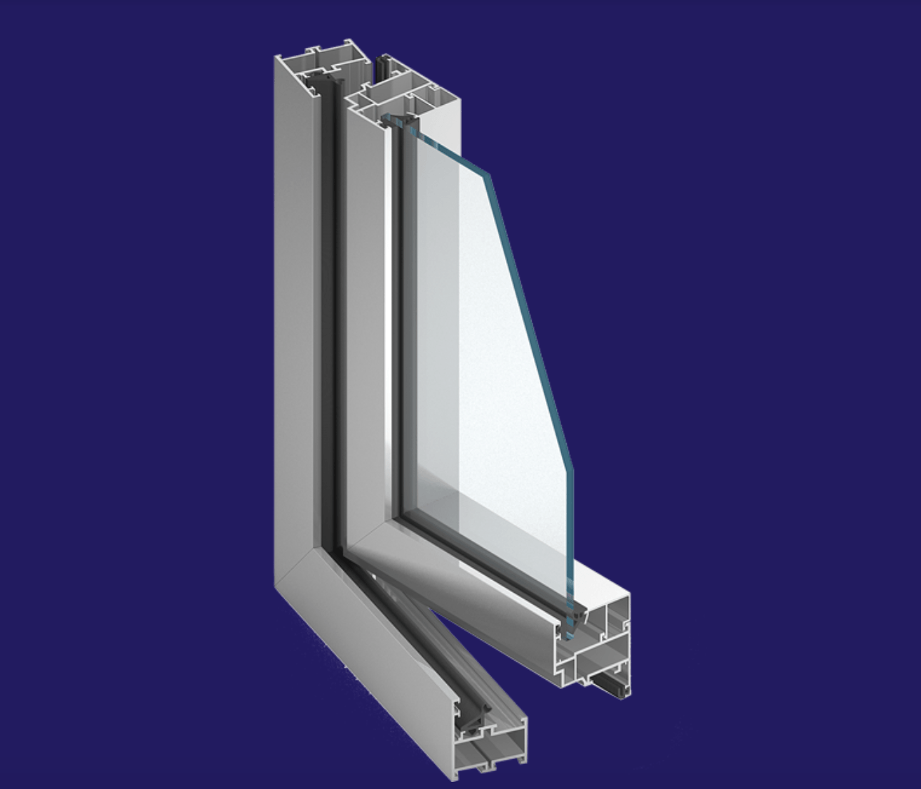 Aluprof MB 45 profilis