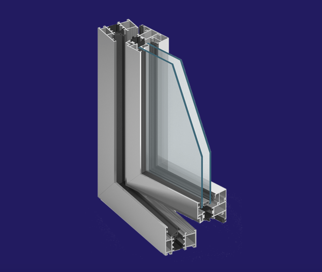 Aluprof MB 60 profilis