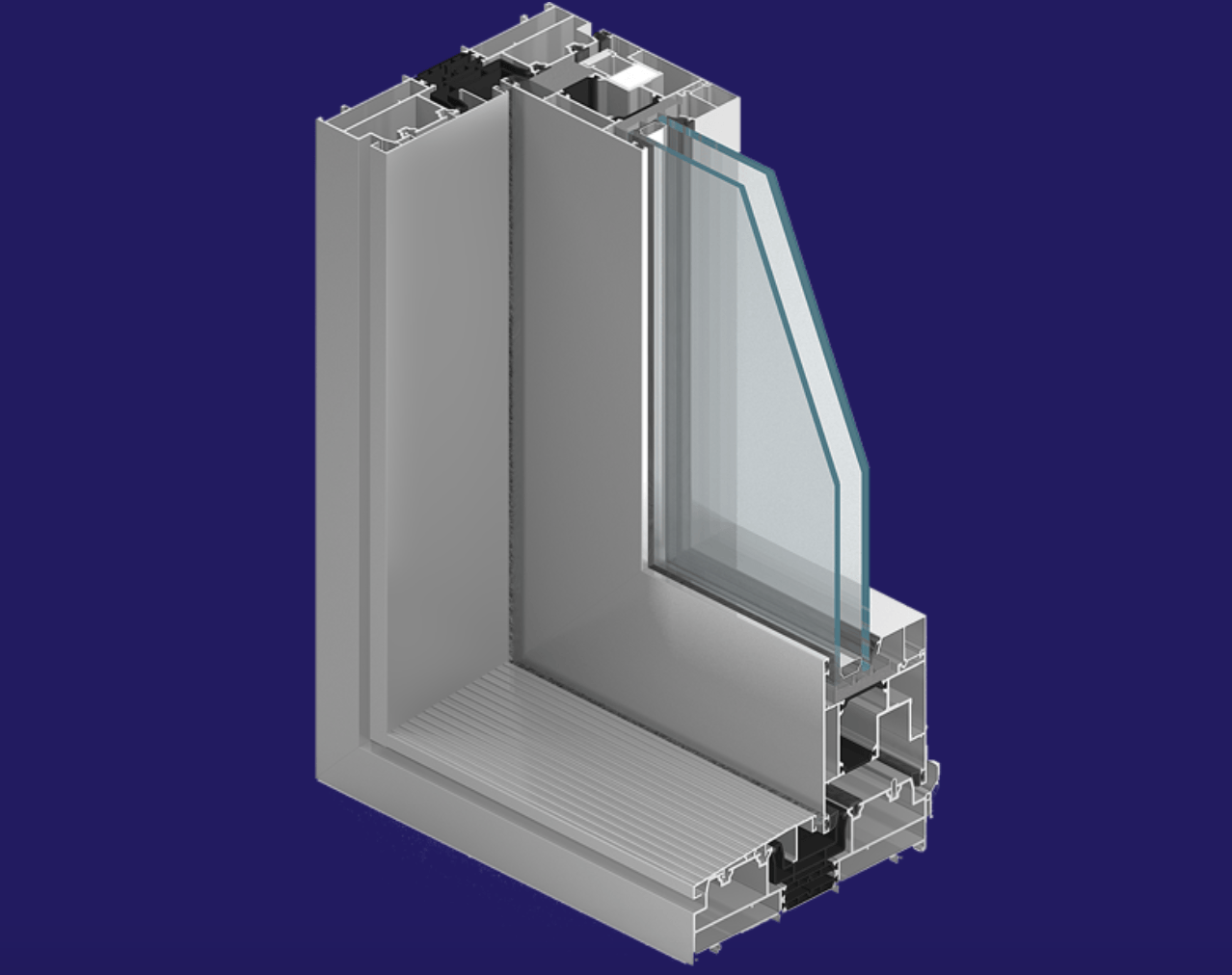 Aluprof MB 77 HS profilis