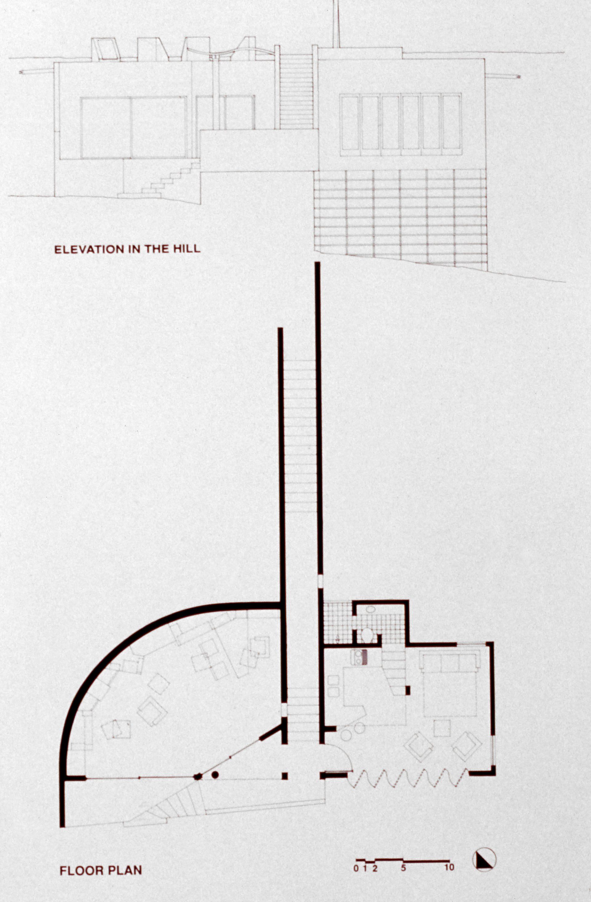 Guesthouse für Filmproducer Roger Corman, Los Angeles, California