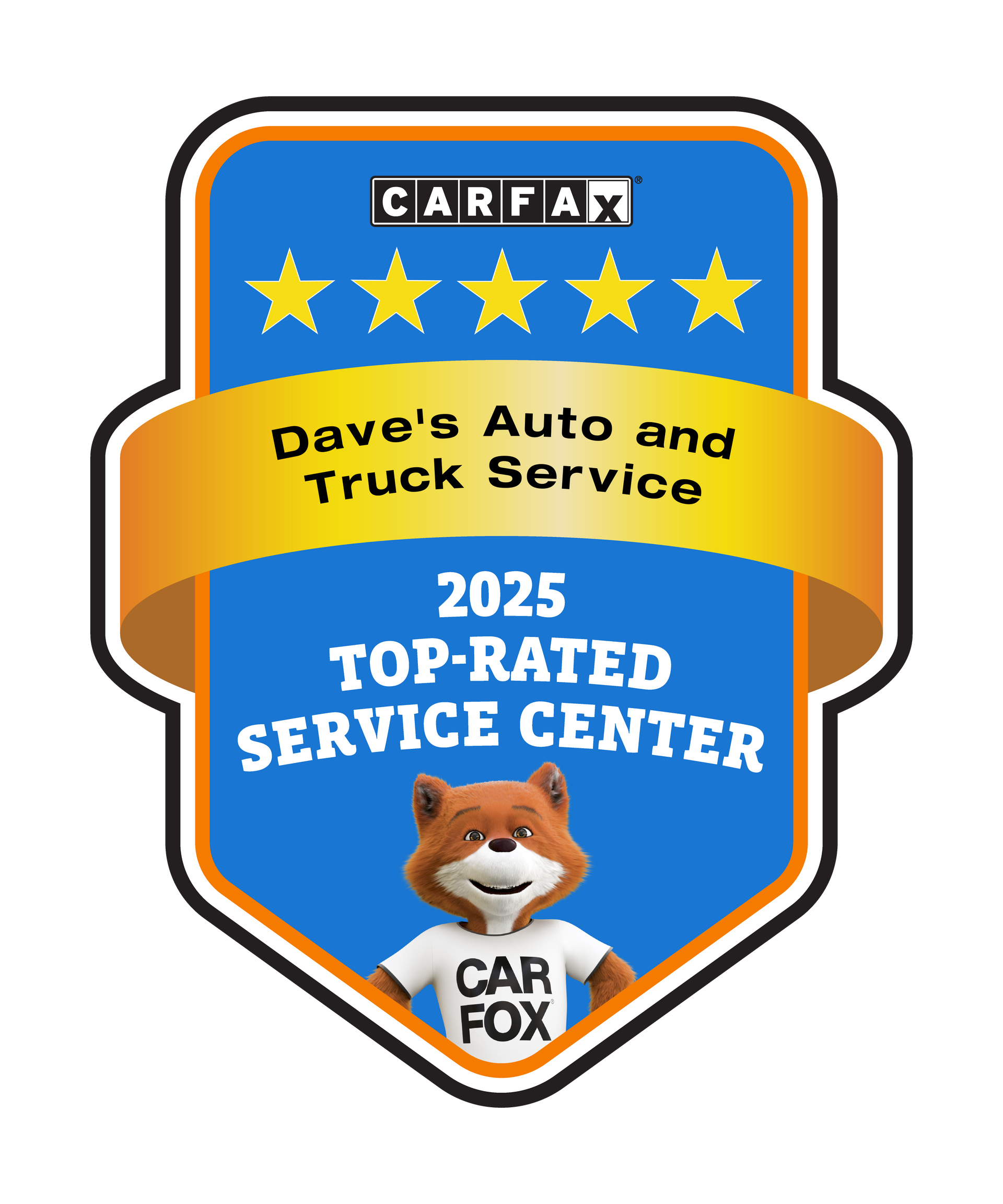 2025 Top-Rated Service Center | Dave's Auto and Truck Service