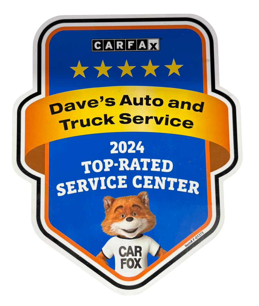 2024 Top-Rated Service Center | Dave's Auto and Truck Service