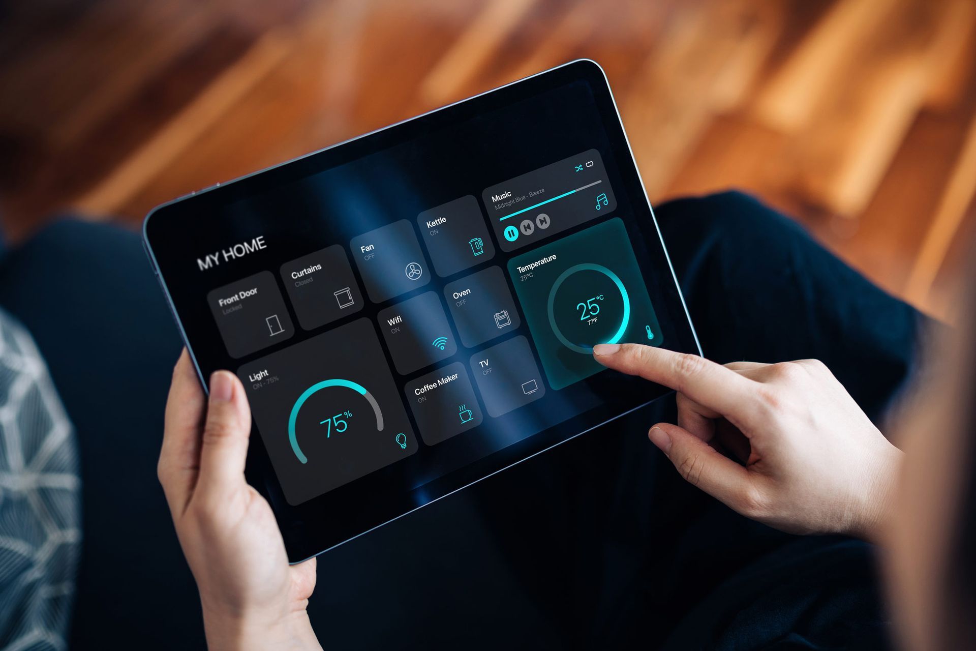 Setting up home system control | Sydney, NSW | TEC Security