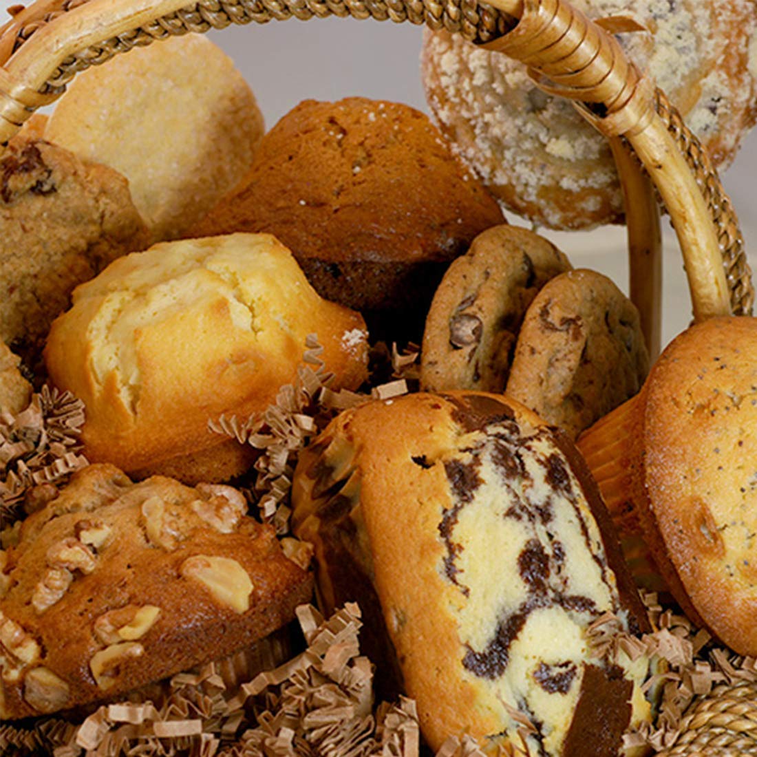 muffins, cookies, baked goods