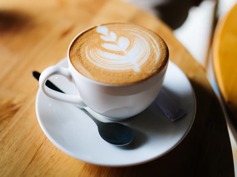 hot cappuccino