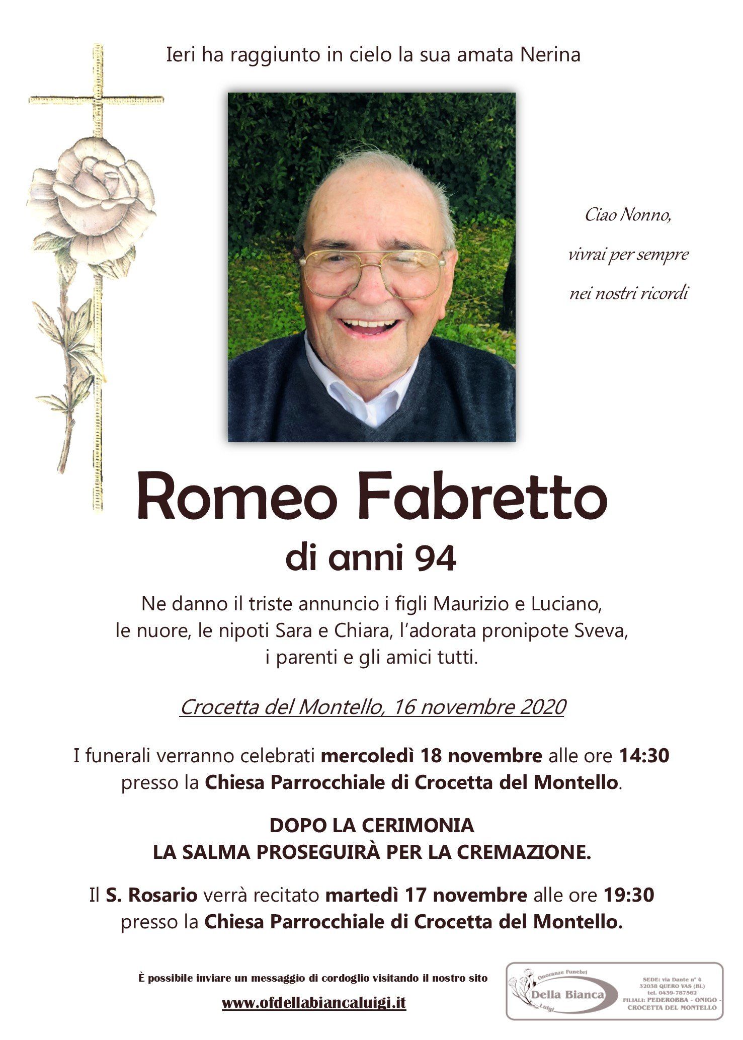 Fabretto Romeo