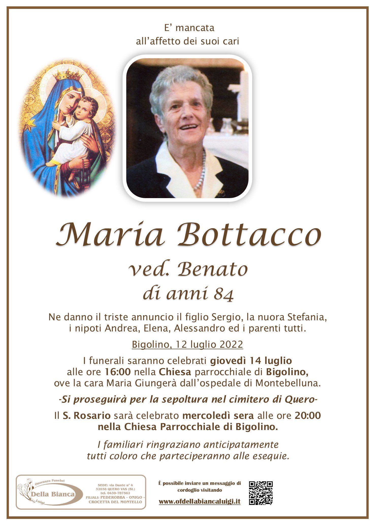 BOTTACCO MARIA