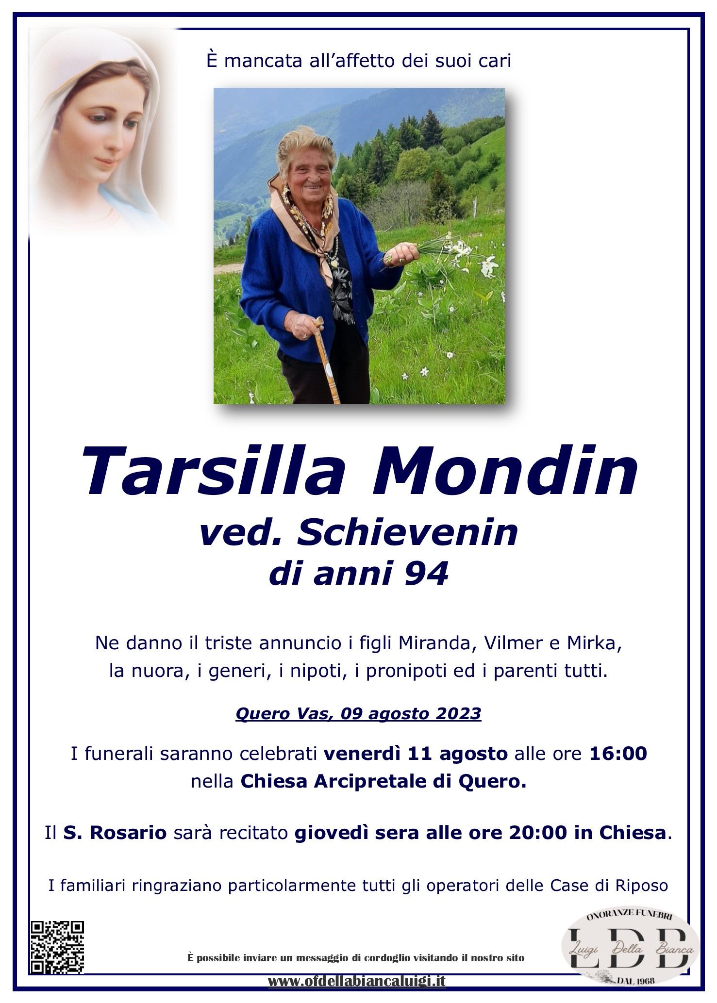 Tarsilla Mondin