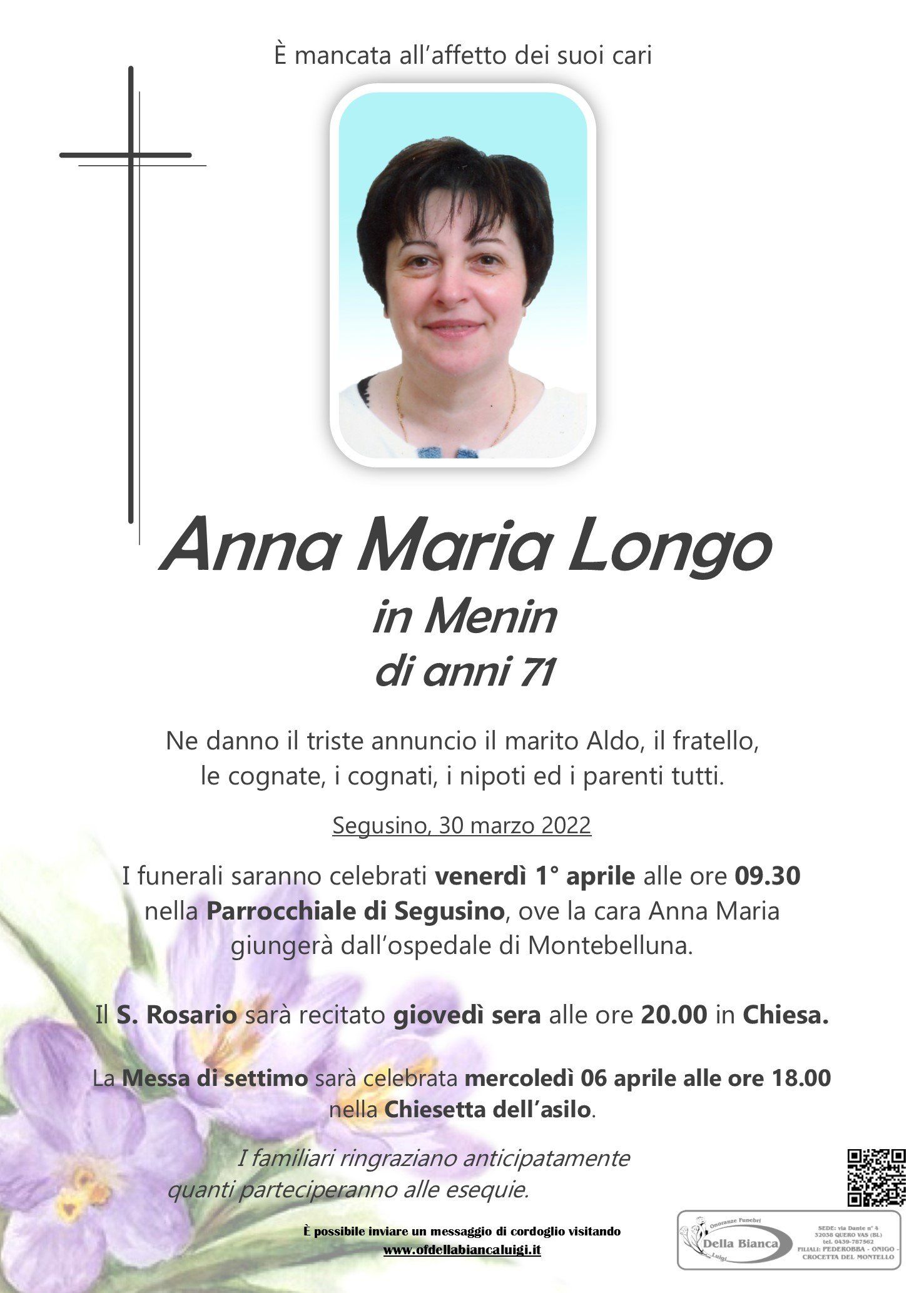 ANNA MARIA LONGO